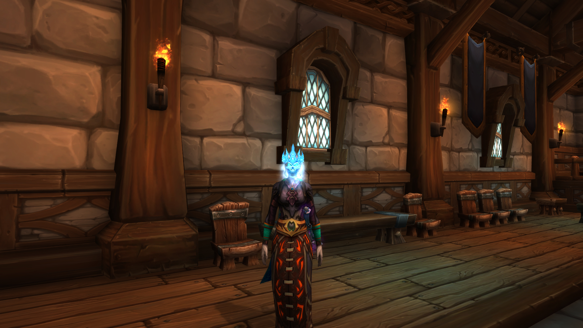 Priest hanging out in her Garrison
