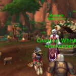 A screenshot of a troll druid sitting at the inn in World of Warcraft